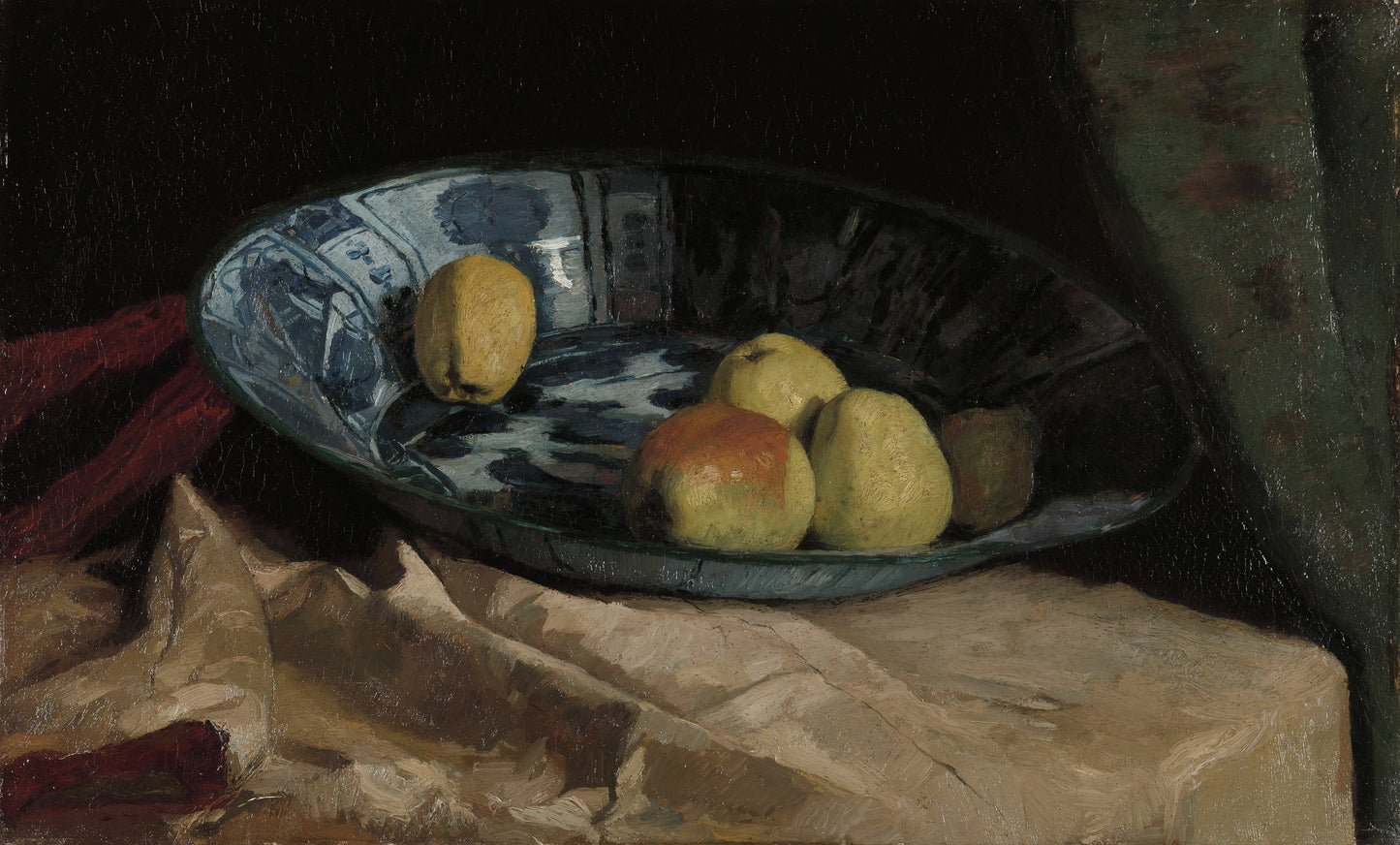 Apples in a Delft Bowl