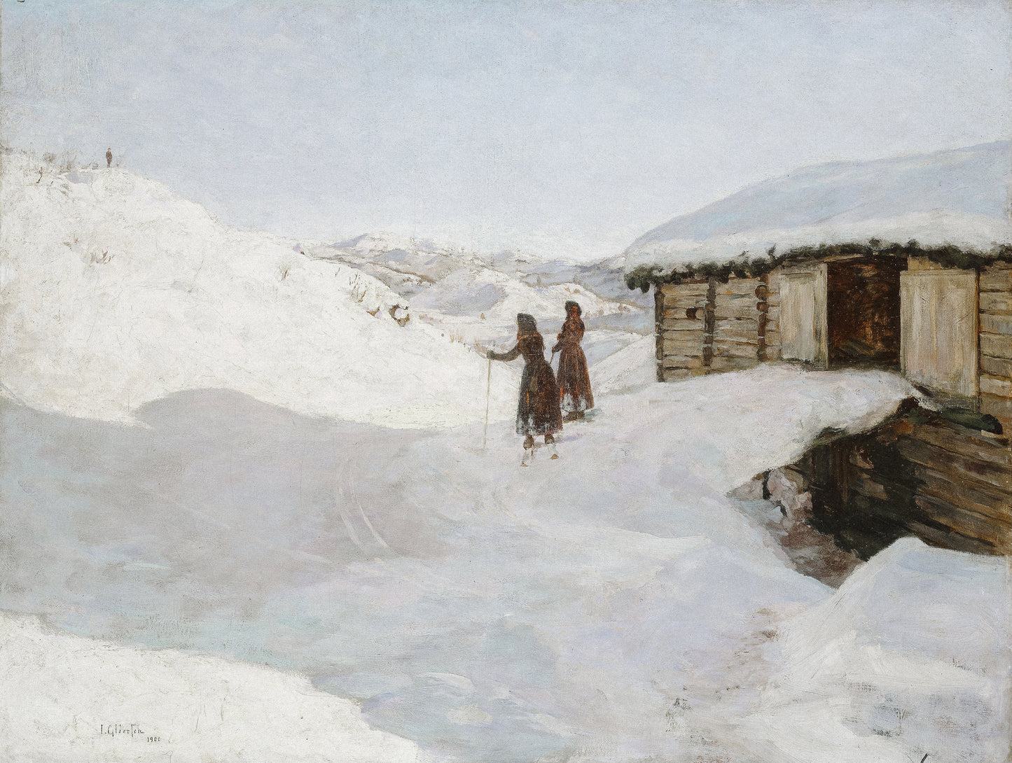 Winter at Vågsli in Telemark