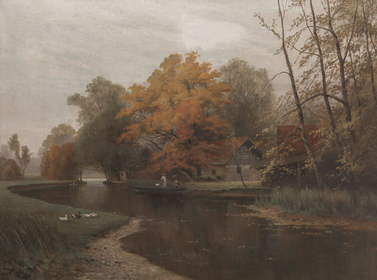 Autumn by the River