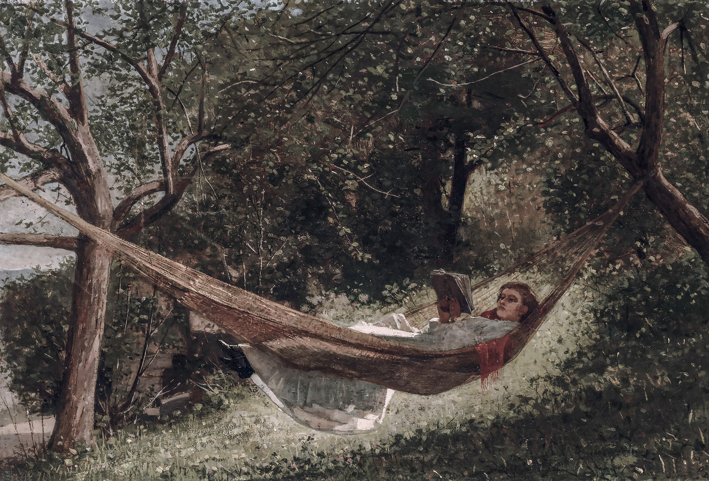 Girl in Hammock